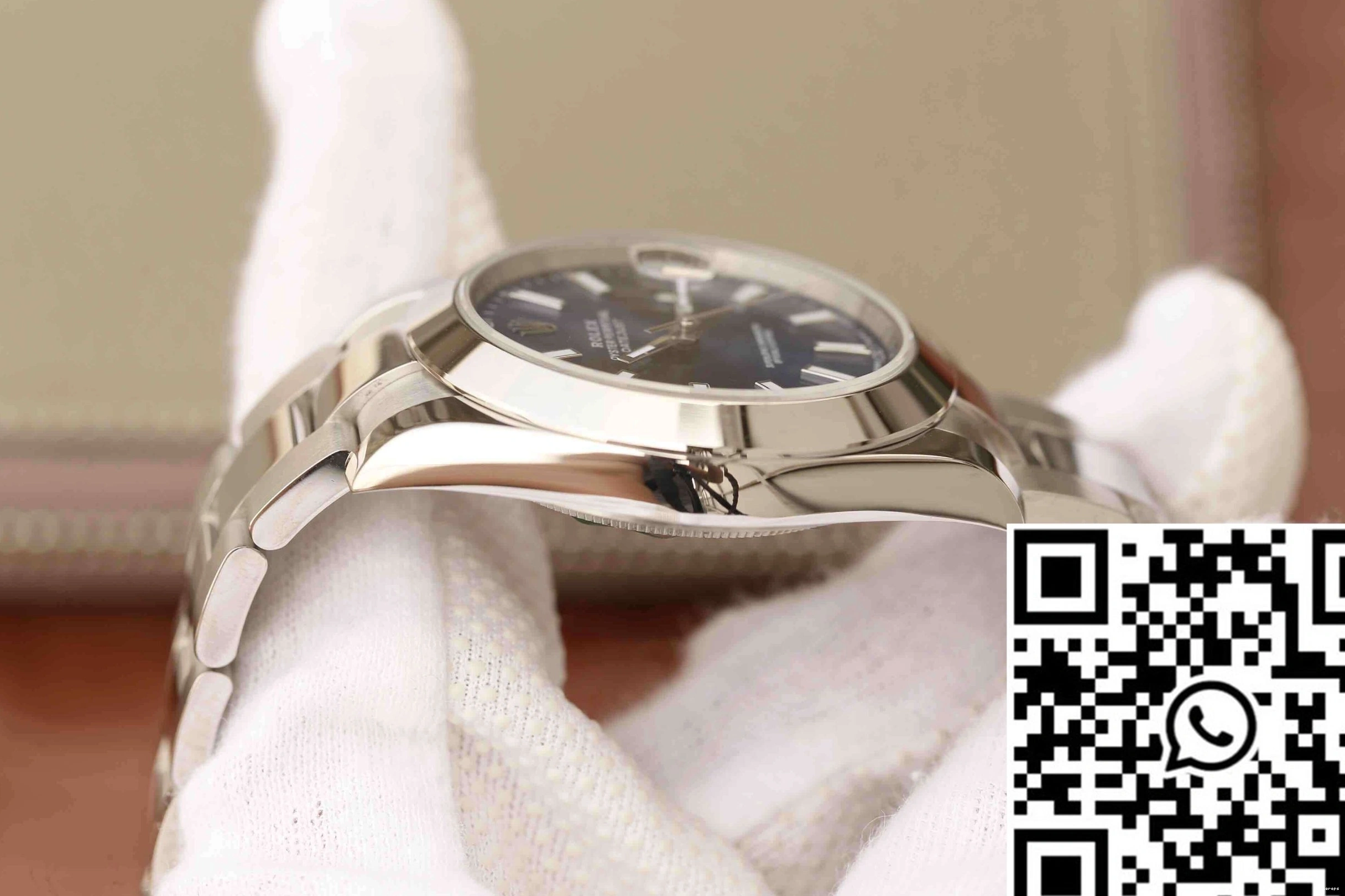Rolex Dial EW Blue Factory Datejust M126300-0001 0521